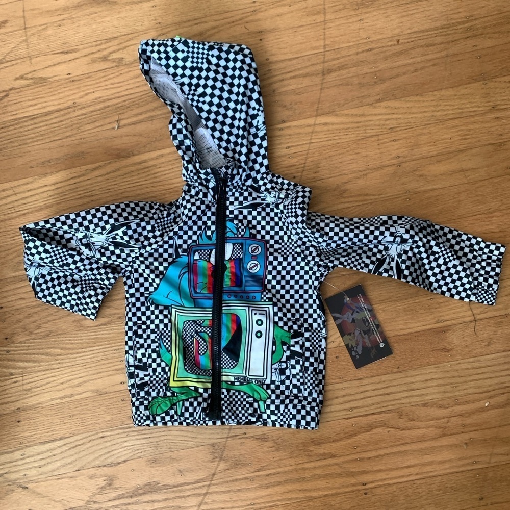 Members Only Looney Tunes jacket new with tags size 3T